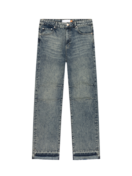 Croyez Croyez CD1 Stepped Hem Jeans - Light Blue Croyez CD1 Stepped Hem Jeans - Light Blue