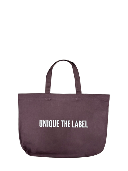 Unique The Label Unique The Label Canvas Tote Bag - Mushroom Unique The Label Canvas Tote Bag - Mushroom