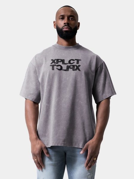 XPLCT Studios XPLCT Hazy Tee - Light Grey XPLCT Hazy Tee - Light Grey