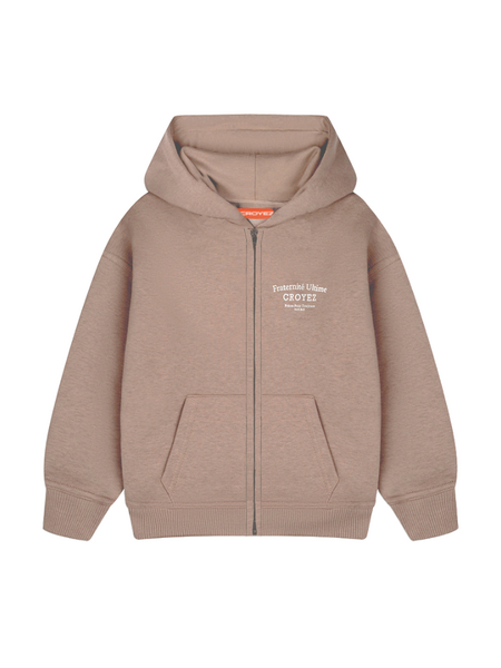 Croyez Croyez Mini Fraternité Zip-Hoodie - Sand Croyez Mini Fraternité Zip-Hoodie - Sand