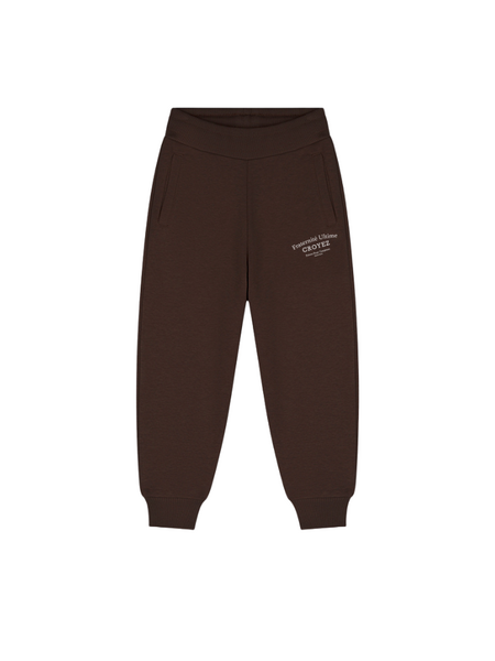 Croyez Croyez Mini Fraternité Sweatpants - Brown Croyez Mini Fraternité Sweatpants - Brown