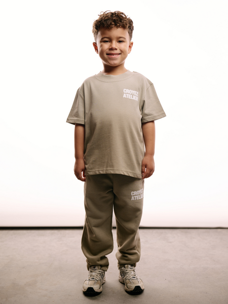 Croyez Croyez Mini Sprayed Atelier T-Shirt - Dusty Olive