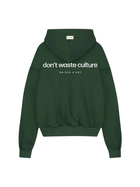 Don't Waste Culture Don't Waste Culture Ray Hoodie - Dark Green Don't Waste Culture Ray Hoodie - Dark Green