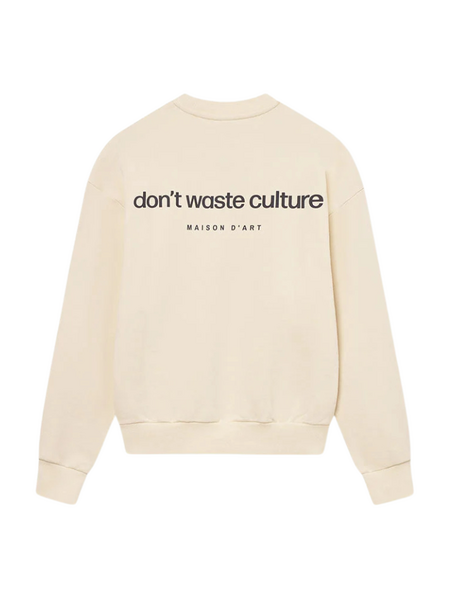Don't Waste Culture Matt Sweater - Beige Don't Waste Culture Don't Waste Culture Matt Sweater - Beige