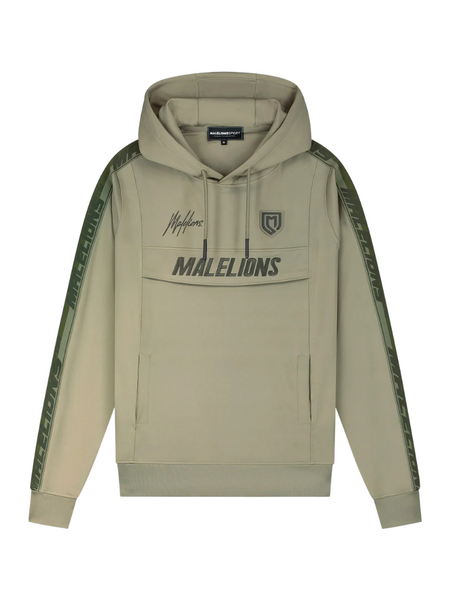 Malelions Malelions Sport Warming Up Hoodie - Army Malelions Sport Warming Up Hoodie - Army
