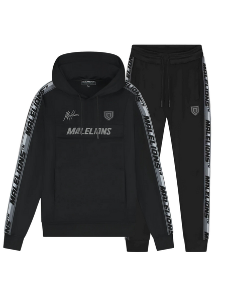 Malelions Malelions Sport Warming Up Combi-Set - Black Malelions Sport Warming Up Combi-Set - Black