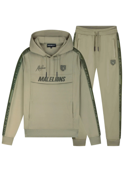 Malelions Malelions Sport Warming Up Combi-Set - Army Malelions Sport Warming Up Combi-Set - Army