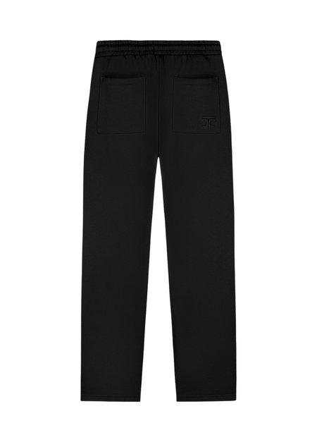 JorCustom JorCustom Handscript Fleece Straight Fit Jogger - Black