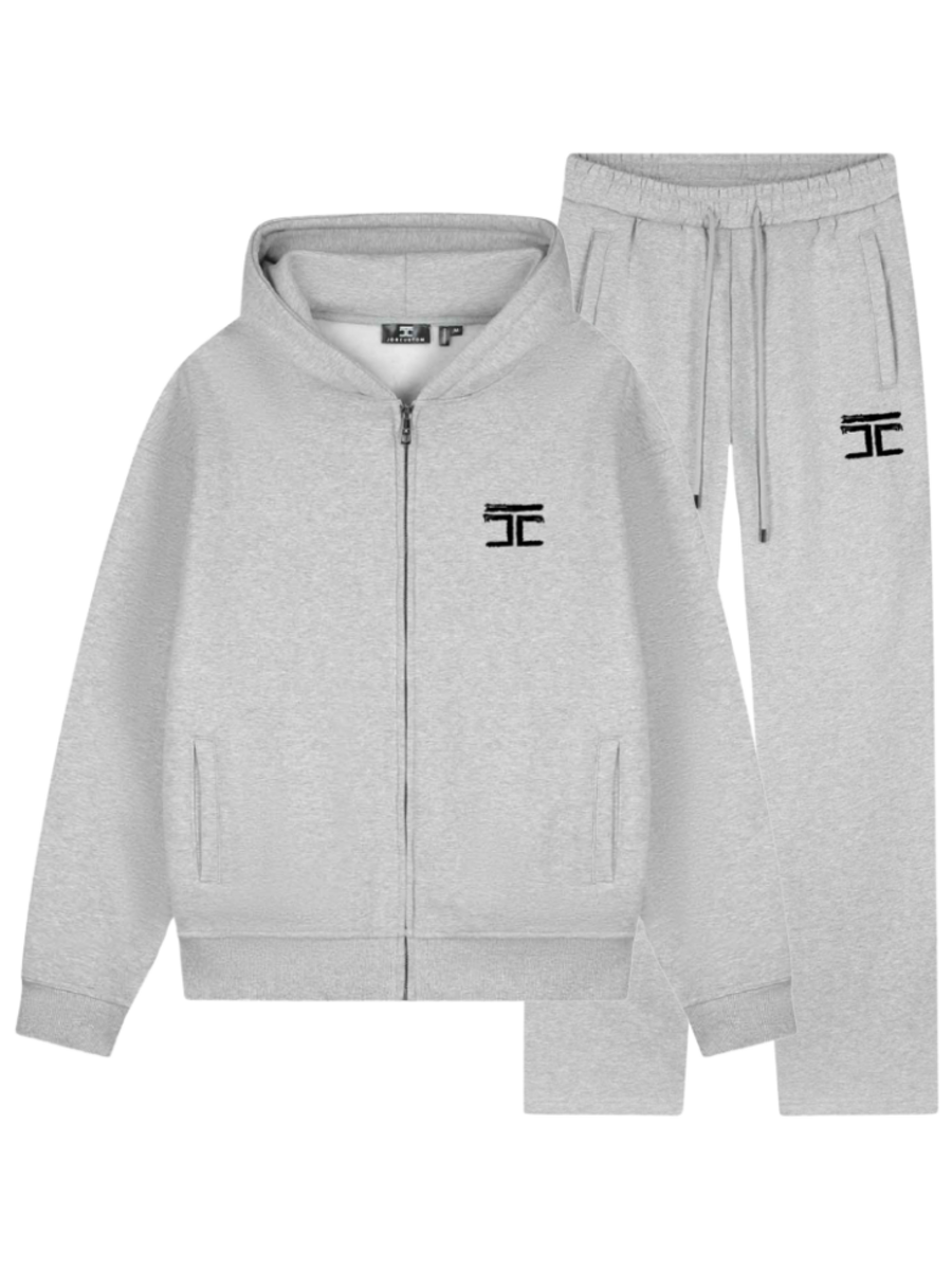 JorCustom Jorcustom Artist Fleece Combi-set - Grey Melange
