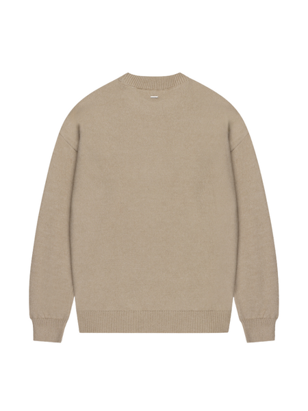 Croyez Croyez Women Fluffy Essence Knit Sweater - Sand