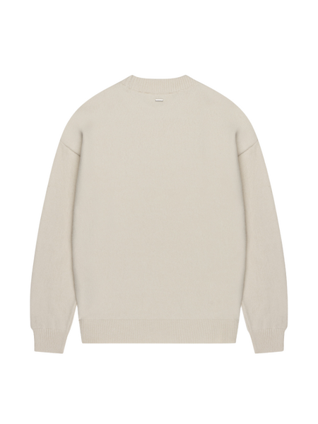 Croyez Croyez Women Fluffy Essence Knit Sweater - Cream