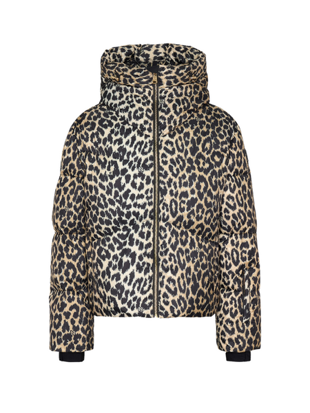 Nikkie Nikkie Newport Leopard Jacket - Hummus