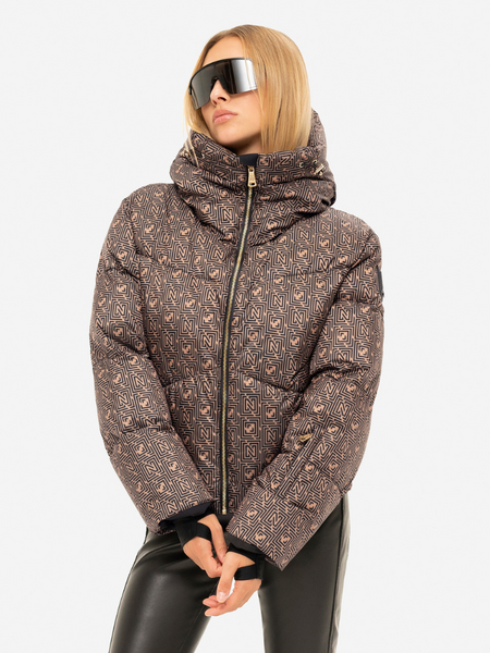 Nikkie Nikkie Newport Logo Jacket - Camel Nikkie Newport Logo Jacket - Camel