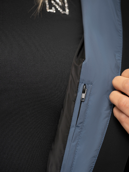 Nikkie Nateland Metal Jacket - Dusty Blue Nikkie Nikkie Nateland Metal Jacket - Dusty Blue