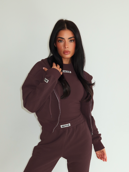 Unique The Label Unique The Label Molly Vest - Cacao Unique The Label Molly Vest - Cacao