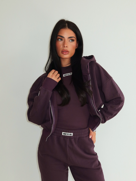 Unique The Label Unique The Label Molly Vest - Deep Berry