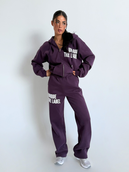 Unique The Label Unique The Label Joleen Vest - Deep Berry