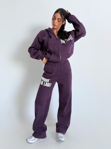 Unique The Label Unique The Label Joleen Vest - Deep Berry