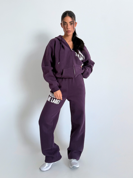 Unique The Label Unique The Label Joleen Vest - Deep Berry