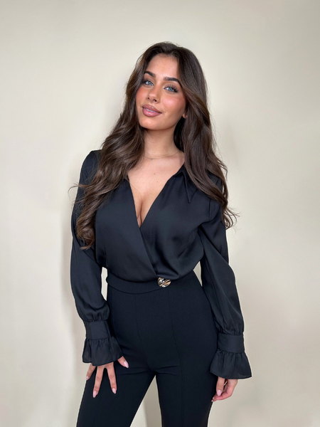 Rinascimento Rinascimento Tuta Incocio Tripla Jumpsuit- var. Nero