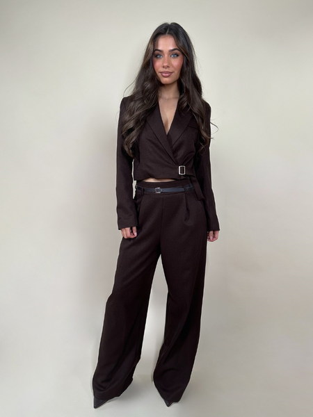 Rinascimento Baci-Bali Pantalone - Cioccolato