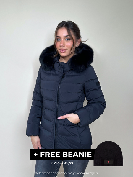 Peuterey Peuterey Women Turmalet ML 06 Fur - Corvo Peuterey Women Turmalet ML 06 Fur - Corvo