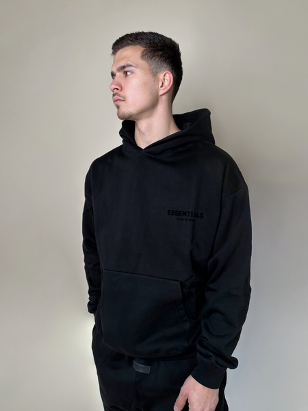 Fear of God Fear of God Essentials Hoodie - Stretch Limo Fear of God Essentials Hoodie - Stretch Limo