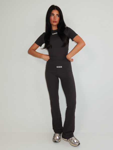 Unique The Label Nena Pants - Charcoal Unique The Label Unique The Label Nena Pants - Charcoal