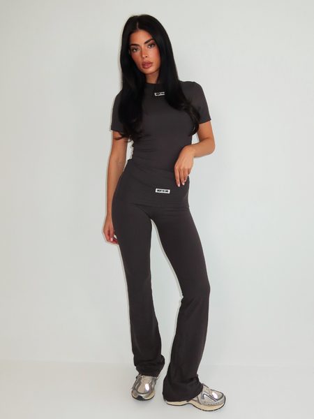 Unique The Label Nena Pants - Charcoal Unique The Label Unique The Label Nena Pants - Charcoal