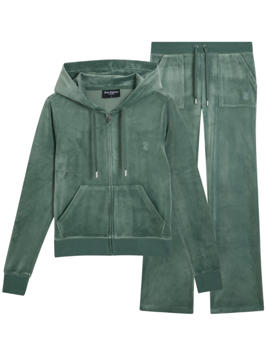 Juicy Couture Juicy Couture velours combi set - Duck Green