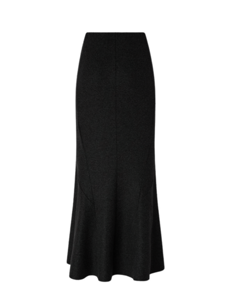 Pinko Pinko Pabla Gonna Flanella Di Jersey - Nero Limousine