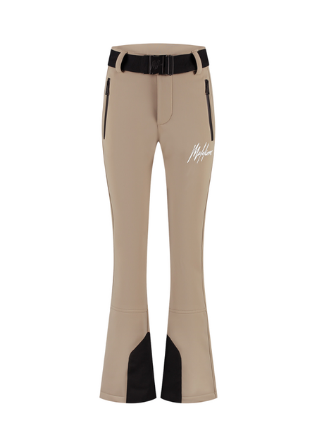 Malelions Malelions Women Ski Nordic Pants - Taupe Malelions Women Ski Nordic Pants - Taupe