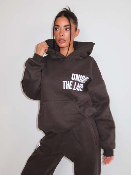 Unique The Label Unique The Label Elyana Hoodie - Charcoal
