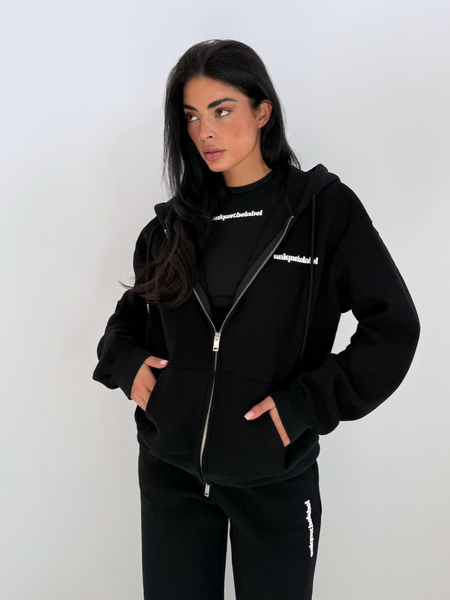 Unique The Label Unique The Label Imani Vest - Deep Black Unique The Label Imani Vest - Deep Black