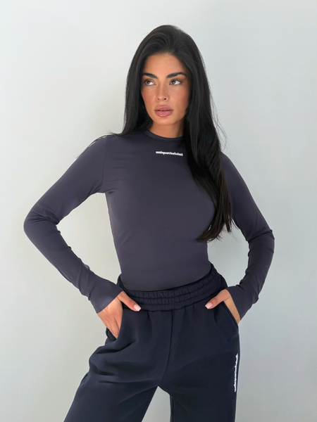 Unique The Label Robyn Long Sleeve - Deep Dark Navy Unique The Label Unique The Label Robyn Long Sleeve - Deep Dark Navy