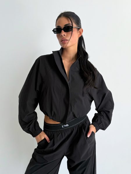 Unique The Label Gigi Jacket - Deep Black Unique The Label Unique The Label Gigi Jacket - Deep Black