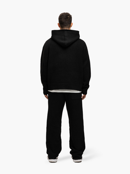 JorCustom Signature Knitwear Hoodie - Black JorCustom JorCustom Signature Knitwear Hoodie - Black