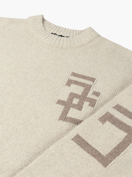 JorCustom JorCustom Women Splitted Knitwear Sweater - Sand