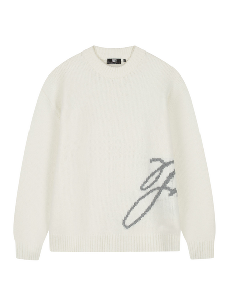 JorCustom JorCustom Women Penned Knitwear Sweater - Off White JorCustom Women Penned Knitwear Sweater - Off White