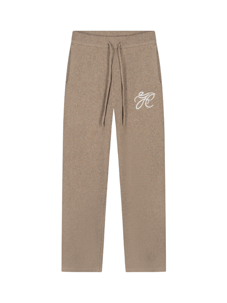 JorCustom JorCustom Women Signature Knitwear Jogger - Brown JorCustom Women Signature Knitwear Jogger - Brown