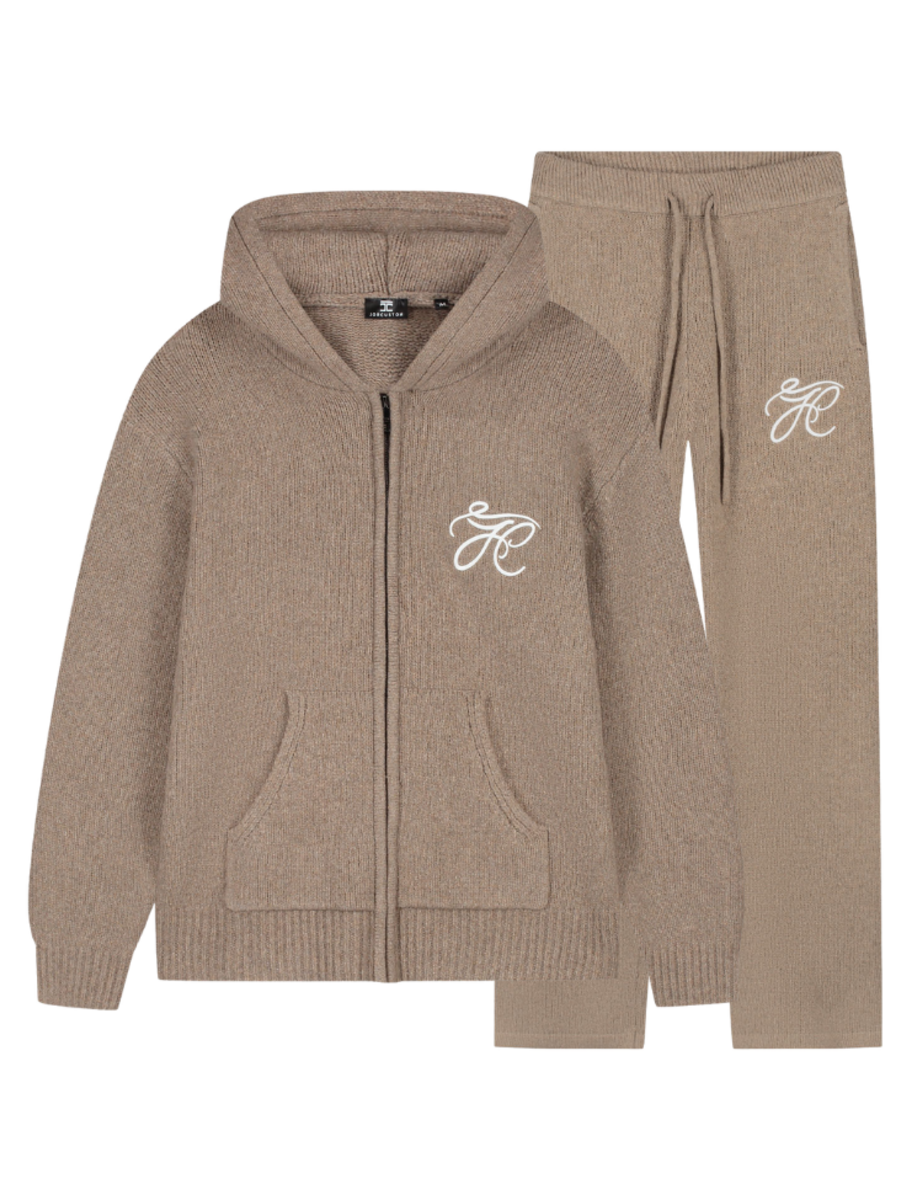 Jorcustom Women Signature Knit Combi-set - Brown JorCustom Jorcustom Women Signature Knit Combi-set - Brown