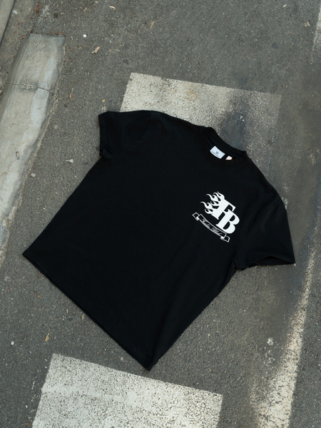 Fearless Blood Fearless Blood Fire T-Shirt - Deep Black