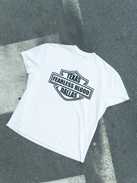 Fearless Blood Fearless Blood Texas T-Shirt - Real White