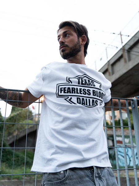 Fearless Blood Fearless Blood Texas T-Shirt - Real White