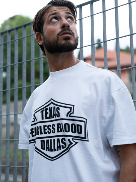 Fearless Blood Fearless Blood Texas T-Shirt - Real White
