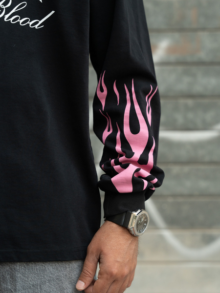 Fearless Blood Gino Sweater - Deep Black Fearless Blood Fearless Blood Gino Sweater - Deep Black