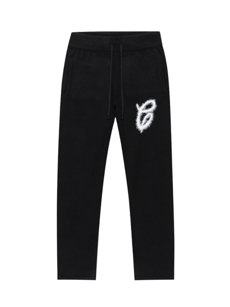 Croyez Croyez Fluffy Essence Knit Sweatpants - Black Croyez Fluffy Essence Knit Sweatpants - Black