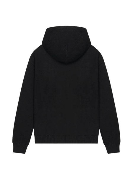 Croyez Croyez Fluffy Essence Knit Zip-Hoodie - Black