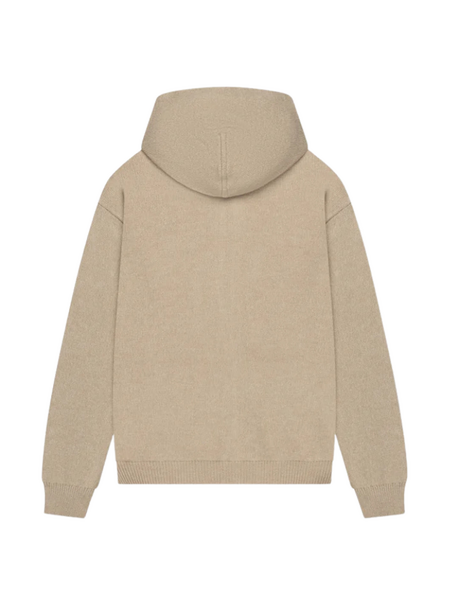 Croyez Croyez Fluffy Essence Knit Zip-Hoodie - Sand