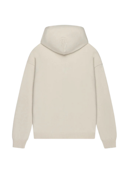Croyez Croyez Fluffy Essence Knit Zip-Hoodie - Cream